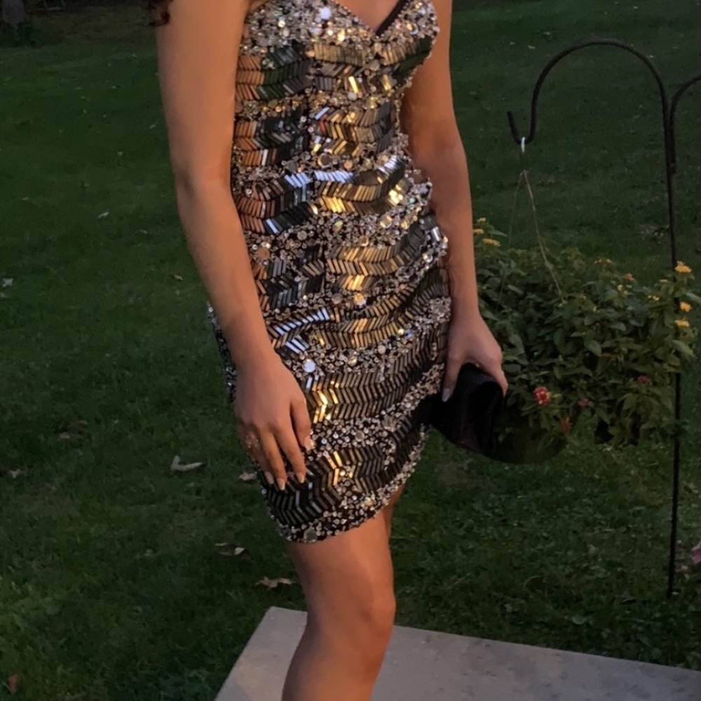 Night Moves Dazzling Formal Dress